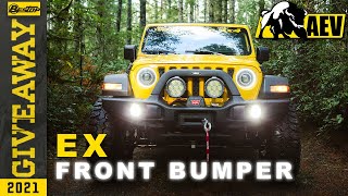 AEV EX Front Winch Bumper Install  Jeep Wrangler JL
