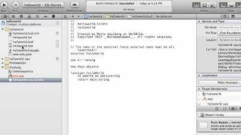 Create desktop externals with iOS externals SDK