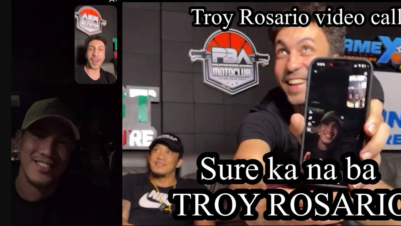 Troy Rosario Confirmed via video call - YouTube