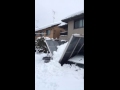 2014.02.15 カーポート破損