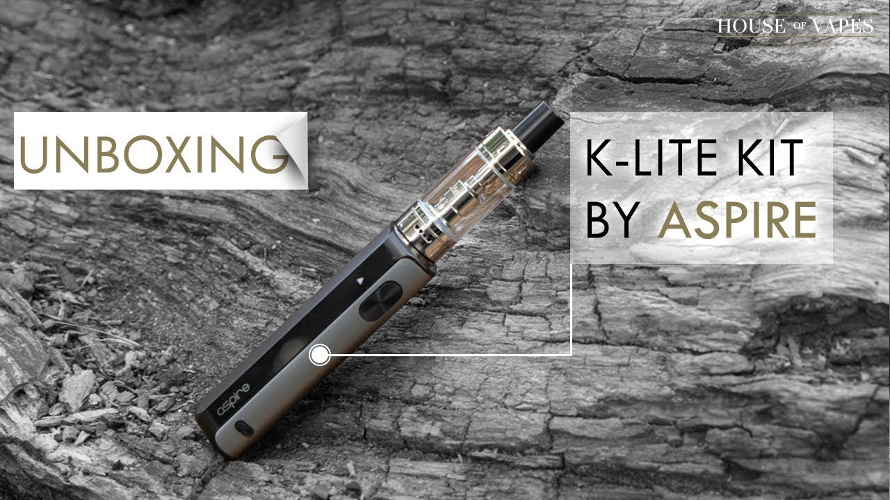 UNBOXING - K-LITE KIT by ASPIRE 🔦