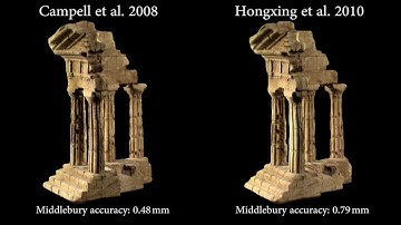 Virtual Rephotography: Novel View Prediction Error for 3D Reconstruction