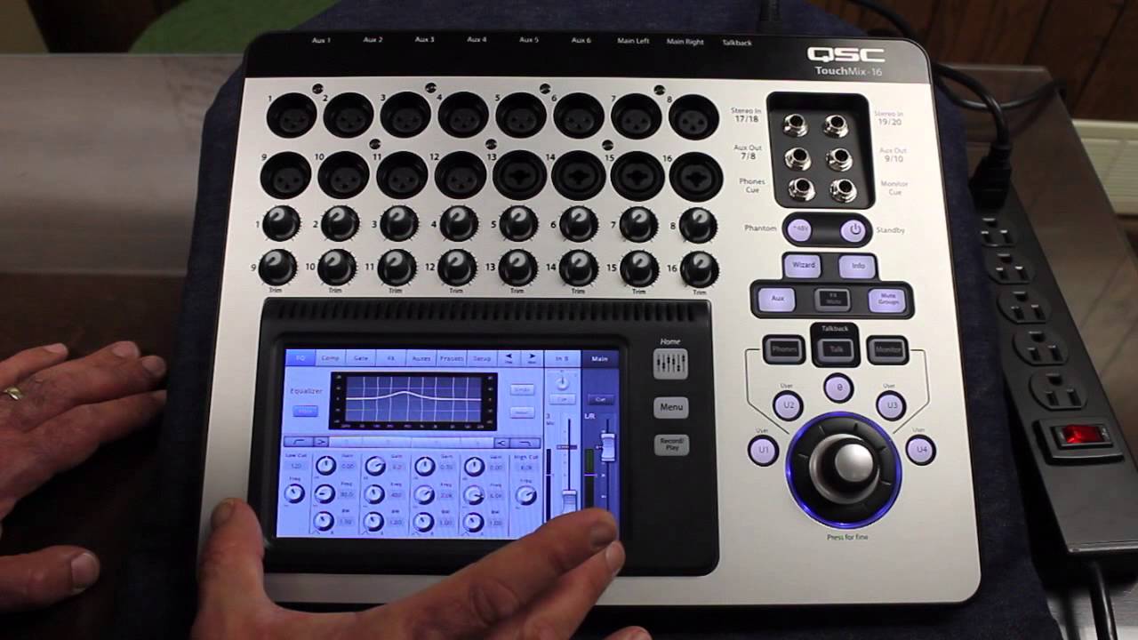 QSC TouchMix 16 Unboxing, Overview, and Review - YouTube