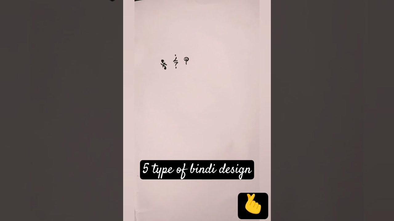 Art bindi eyeliner design...