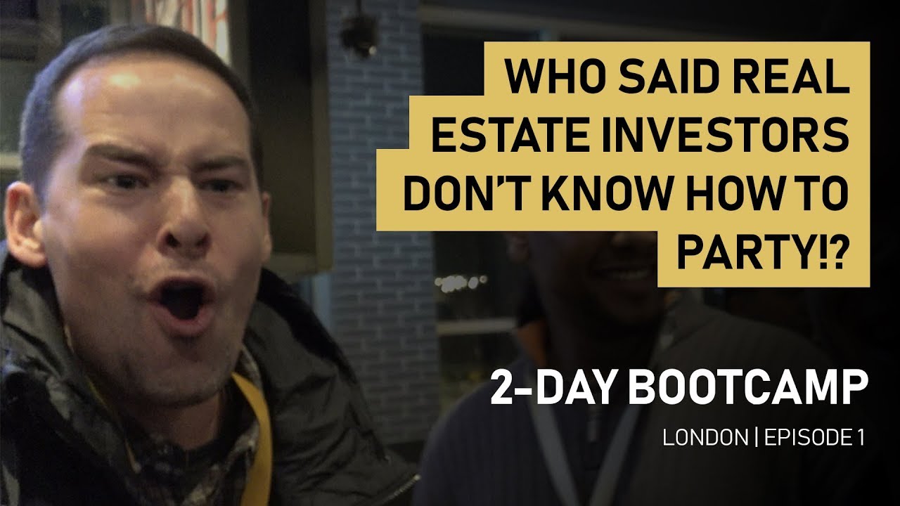 Real estate investors know how to party! - Cashflow Tribe BOOTCAMP | London EP.1