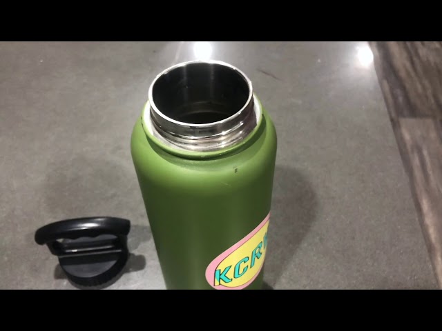 FIFTY/FIFTY 34oz Stainless Steel with PP Lid Bottle with 3 Finger Cap  Periwinkle