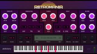 audiolatry releases 'Retromania' and 'Retromania Lite' (Free) virtual instruments