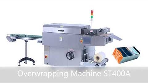 Automatic Tea Box Cellophane Packing Overwrapping Machine