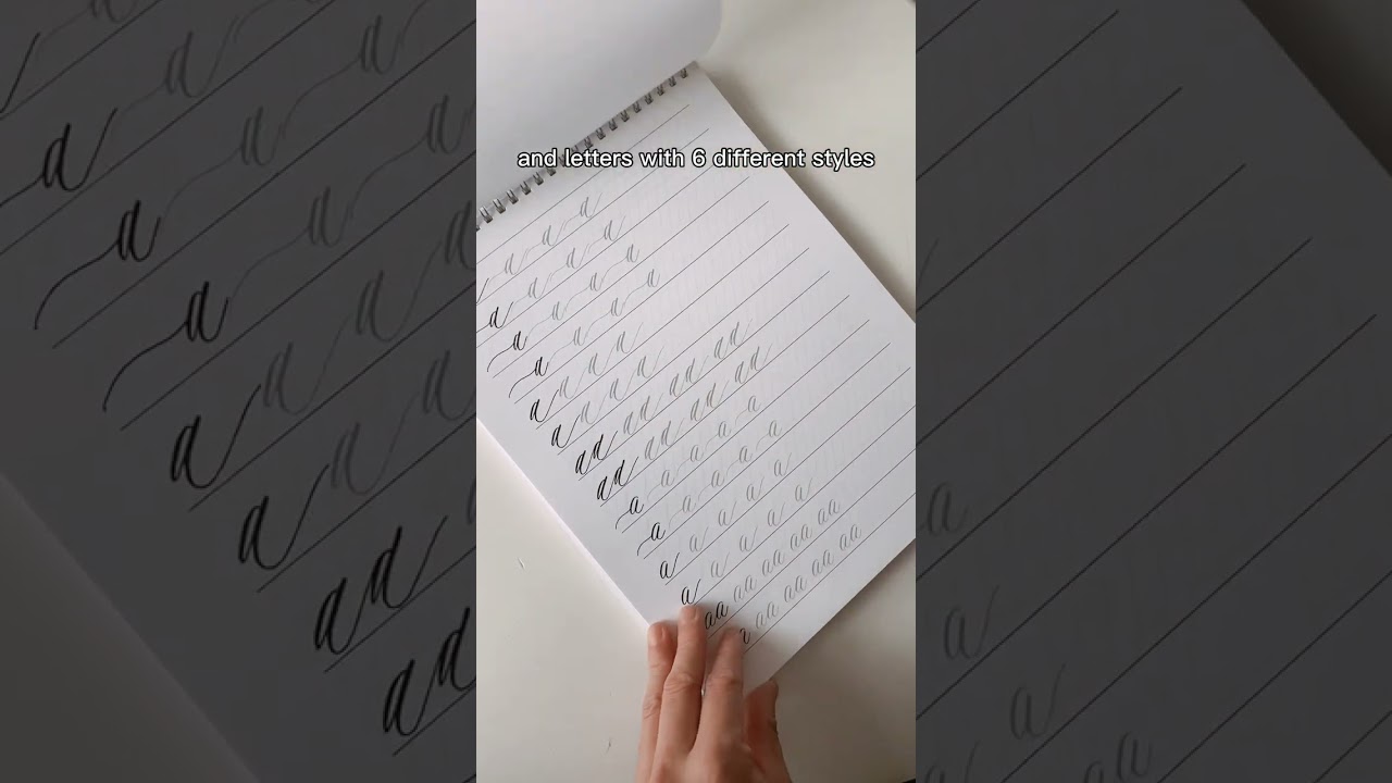 lower case practice pad 