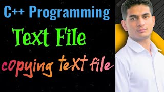 Copying Text file in C++