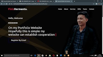 Membuat Website Profile Sederhana | Responsive
