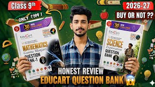 😱Educart Class 9th “New Question Bank” 2027 Review🔥|| Best Question Bank For Class 9 2027 Exam