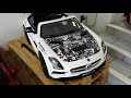 mercedes sls amg kinderauto getuned by kiddy-cars.de