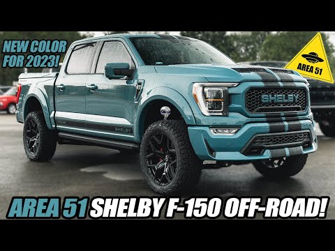 HIGHLY CLASSIFIED COLOR on the 2023 SHELBY F-150 OFF-ROAD (FIRST DELIVERY IN THE U.S.)