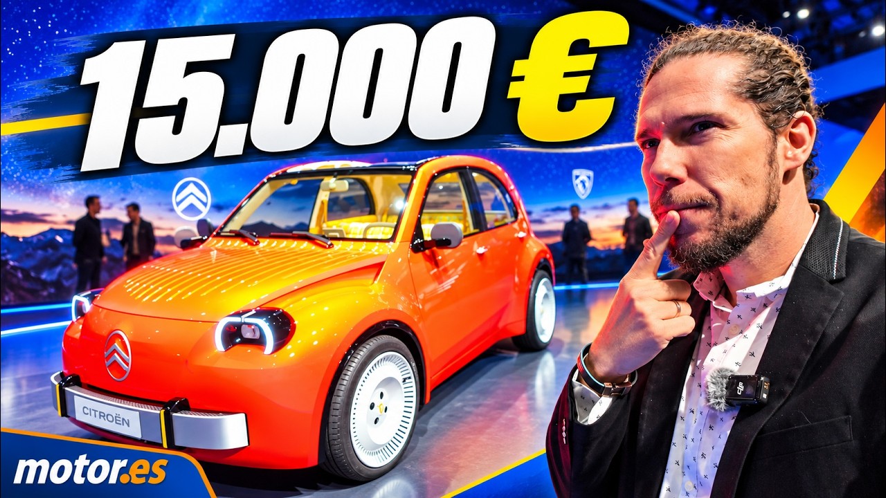 NUEVO Citroën 2CV Concept 2028: El Mítico 2 Caballos REGRESA Eléctrico por 15.000 €