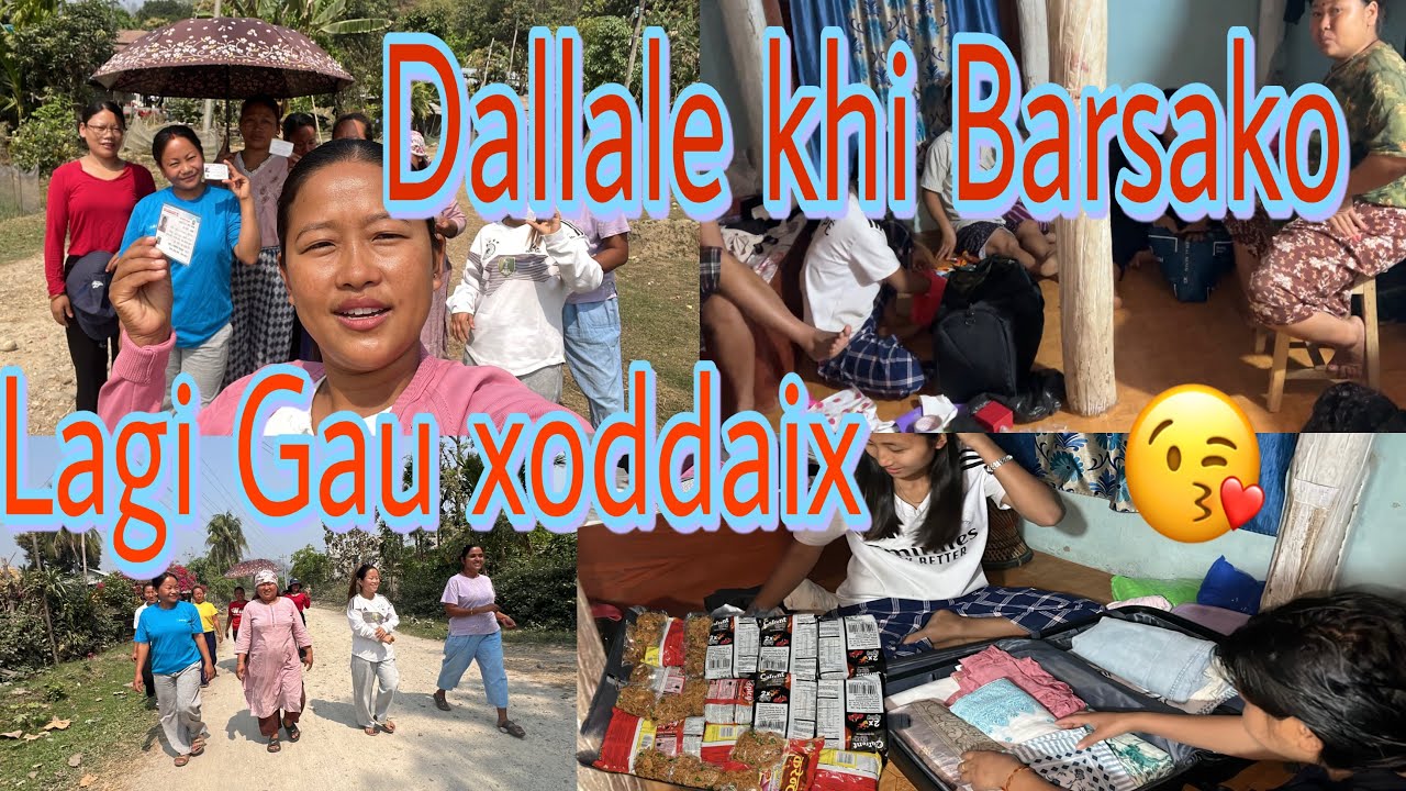  Hamile Pani Vote  Lagaim🗳️Dallale kk Ladaixat Bides Jada🥺😘#election2082 #villagelife 