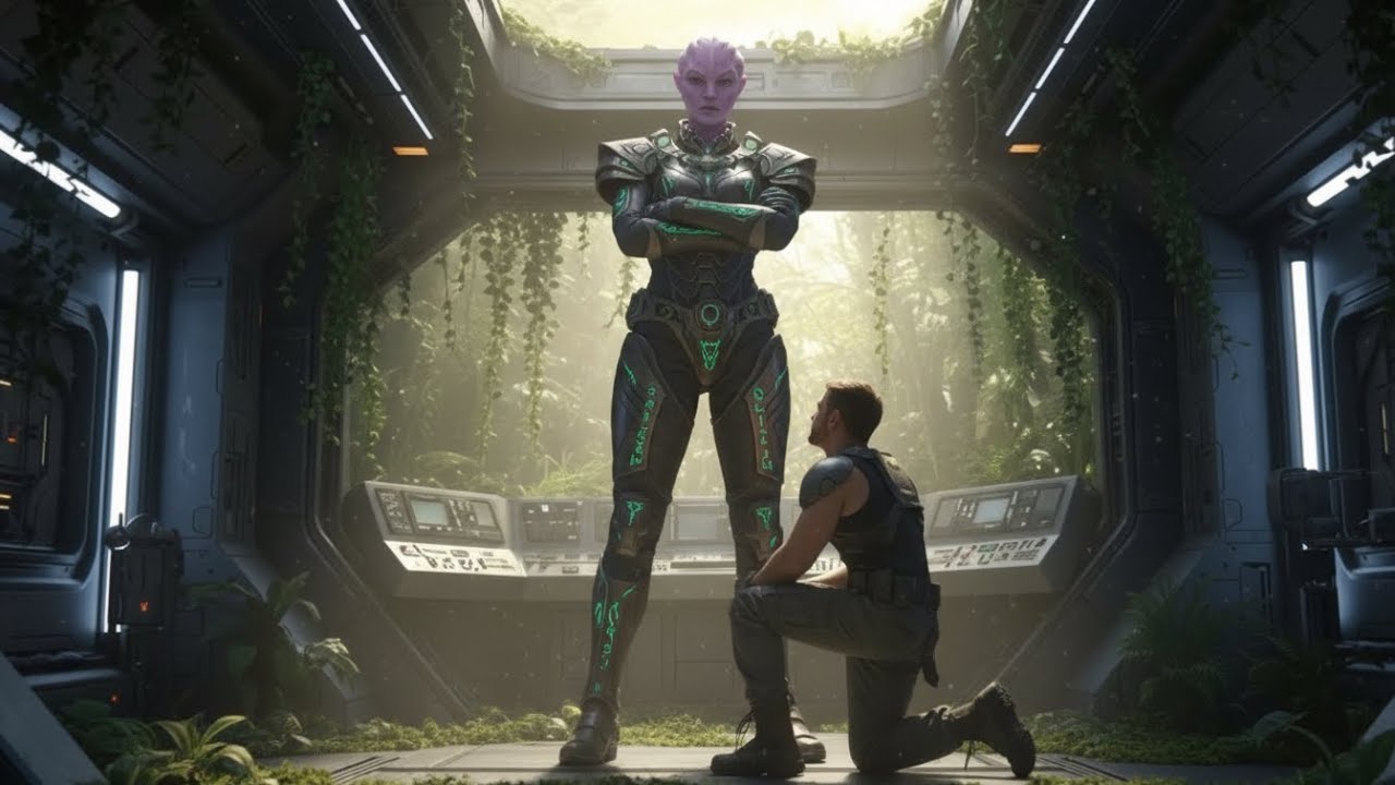 He Gave His Last Water to a Giant Alien Girl—What Happened Next Changed an Entire Planet