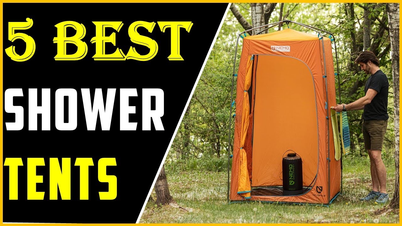 BEST Shower Tents Of 2025 | 5 best portable shower tents for camping ...