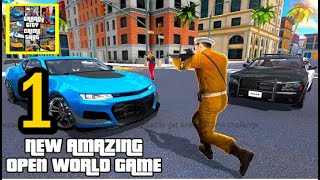 Grand City Crime Thug  (Gangster Crime Simulator) || Thug Life of Gangster in Police Station screenshot 2