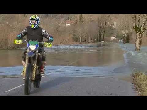 Inondations à Montlebon et le Val de Morteau