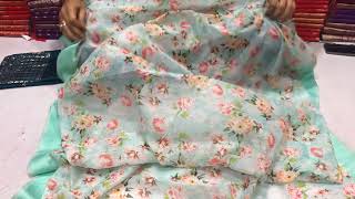 Digital printed work | soft cotton saree | आप के पास ये होना ही चाहिए screenshot 3