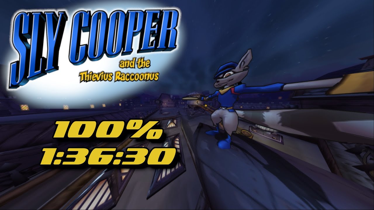 Sly 1 100% Speedrun (
