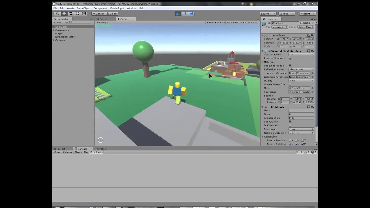 Roblox In Unity 5 Update 2 - building roblox games wirh unity