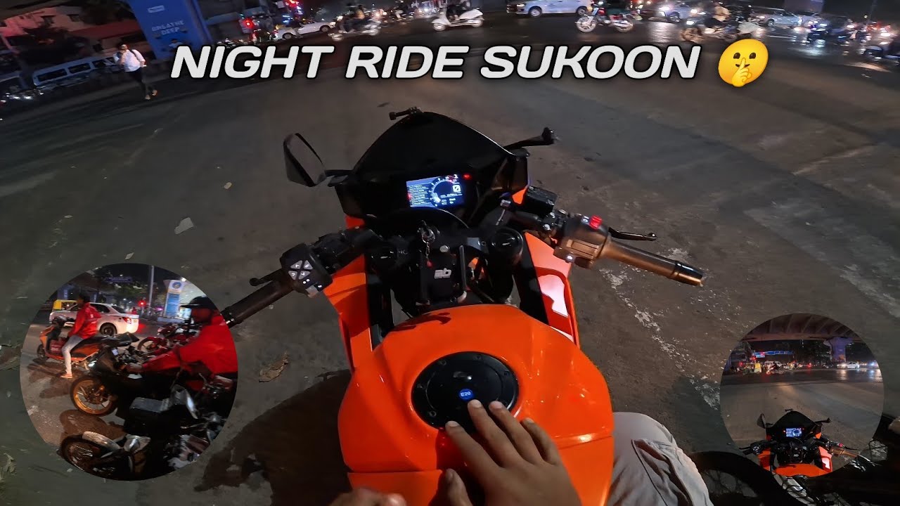 Night Ride In city 🔥 Bangalore 
