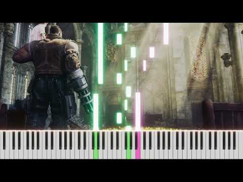 Flowers Blooming in the Church - FFVII Ost Piano Tutorial