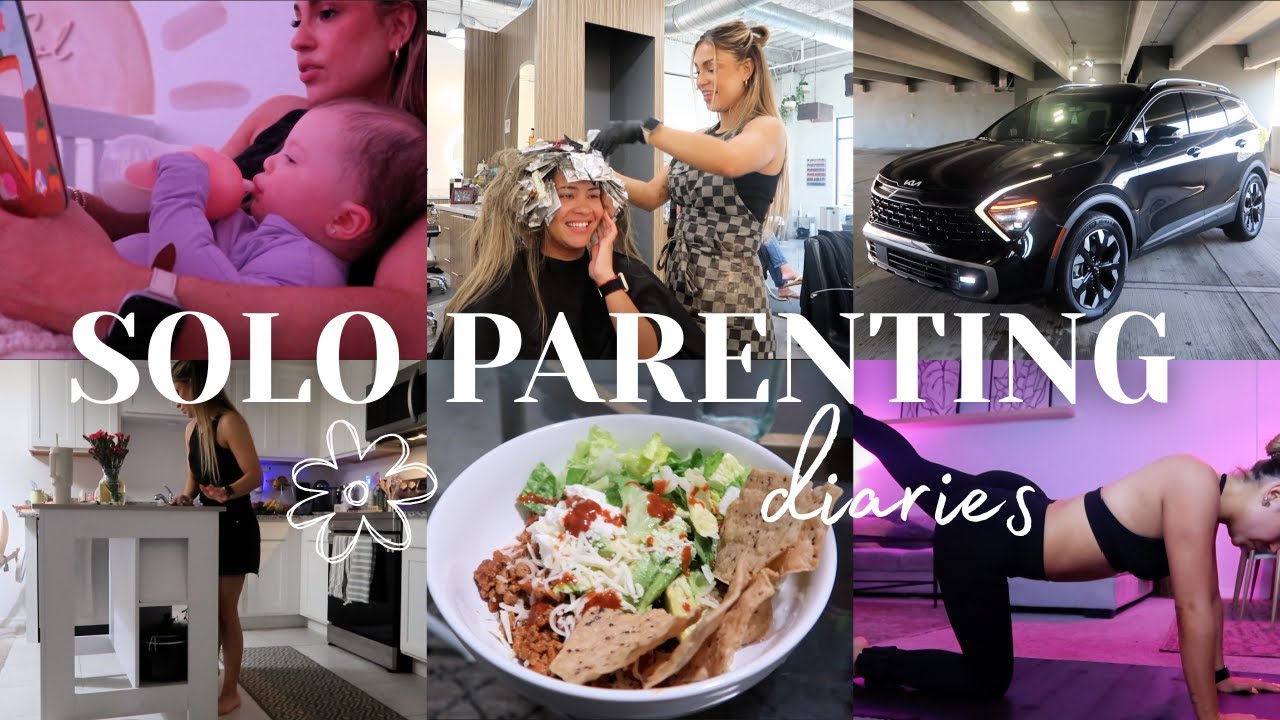 VLOG: New MOM car tour, Salon days, Night time routine, At home pilates, Easy healthy taco bowl