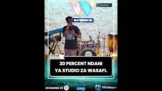 @20Percentmusik ndani ya @Wasafi_Media #trending #duet #music #funny #rap #freestyle