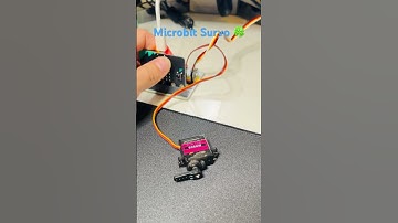 Micro;bit survo motor guide🍀 #www.learnmore.co.kr  #microbit #런모어 #making