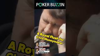 A Royal Flush for Chris Moneymaker #poker #casino #pokerplayer #pokerpro #pokerstars #bluffs