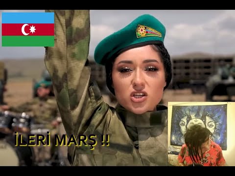 Azerbaijan Army with Nur Band - ATEŞ - REACTION