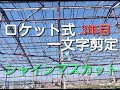 シャインマスカットのロケット式一文字剪定　3年目