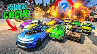 EL ÚLTIMO EXPLOTA CON COCHES ALEATORIOS! SUPER MEGA COCHE! - GTA 5 ONLINE