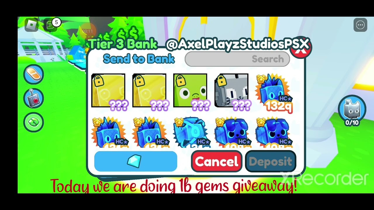 1 Milliarde Gems Für Pet Simulator 99 – Sofort-L Produktbild-Vorschau 13