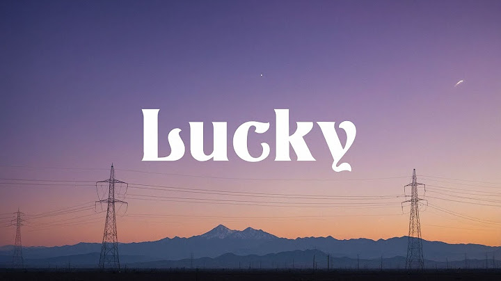Halsey - Lucky ( Lyrics )