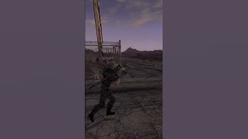 De animatie van het gebroken been heeft er altijd zo grappig uitgezien als je straft #fallout #ne...