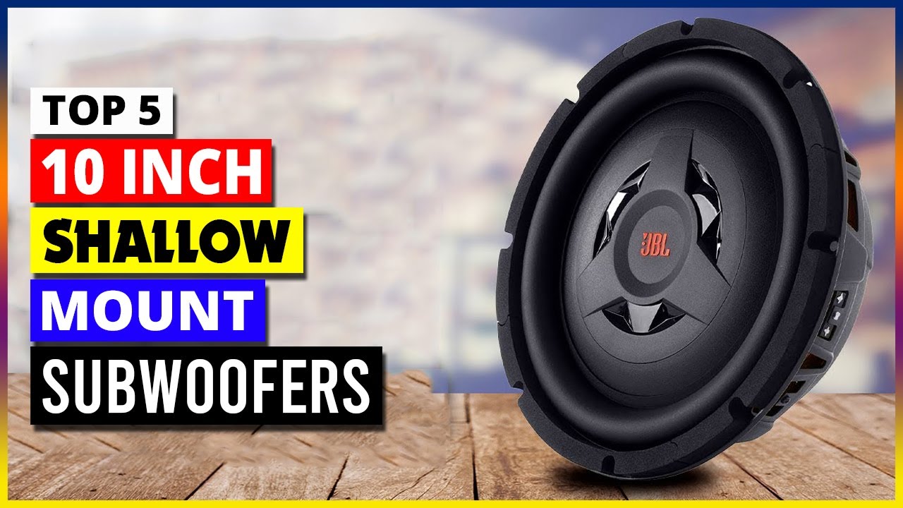 Top 5 Best Shallow Mount Subwoofers in 2026 | Best Picks!