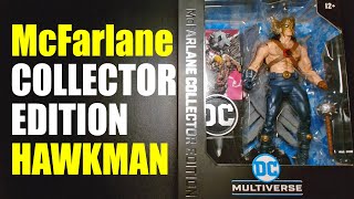 McFarlane Hawkman Zero Hour Collector Edition DC Multiverse DC Comics Action Figure Unboxing Review
