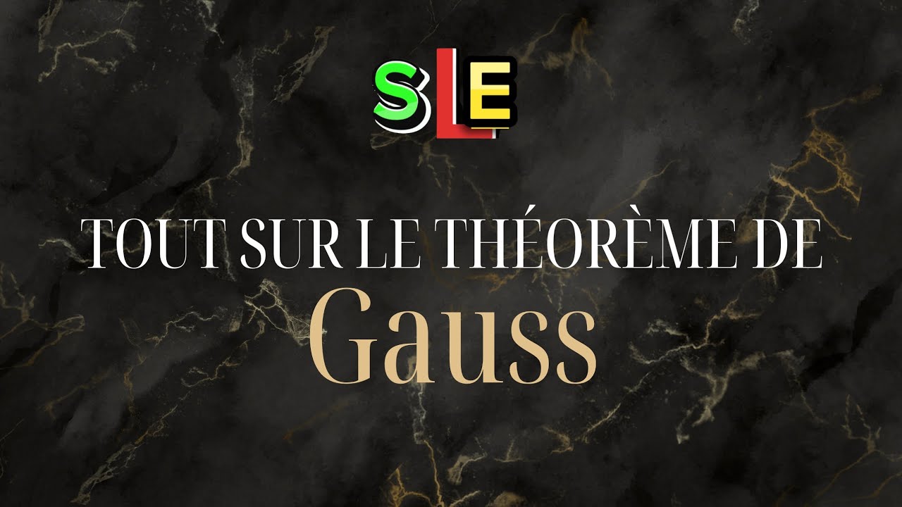 THÉORÈME DE GAUSS (Électrostatique, Application aux distributions sphériques et cylindriques)