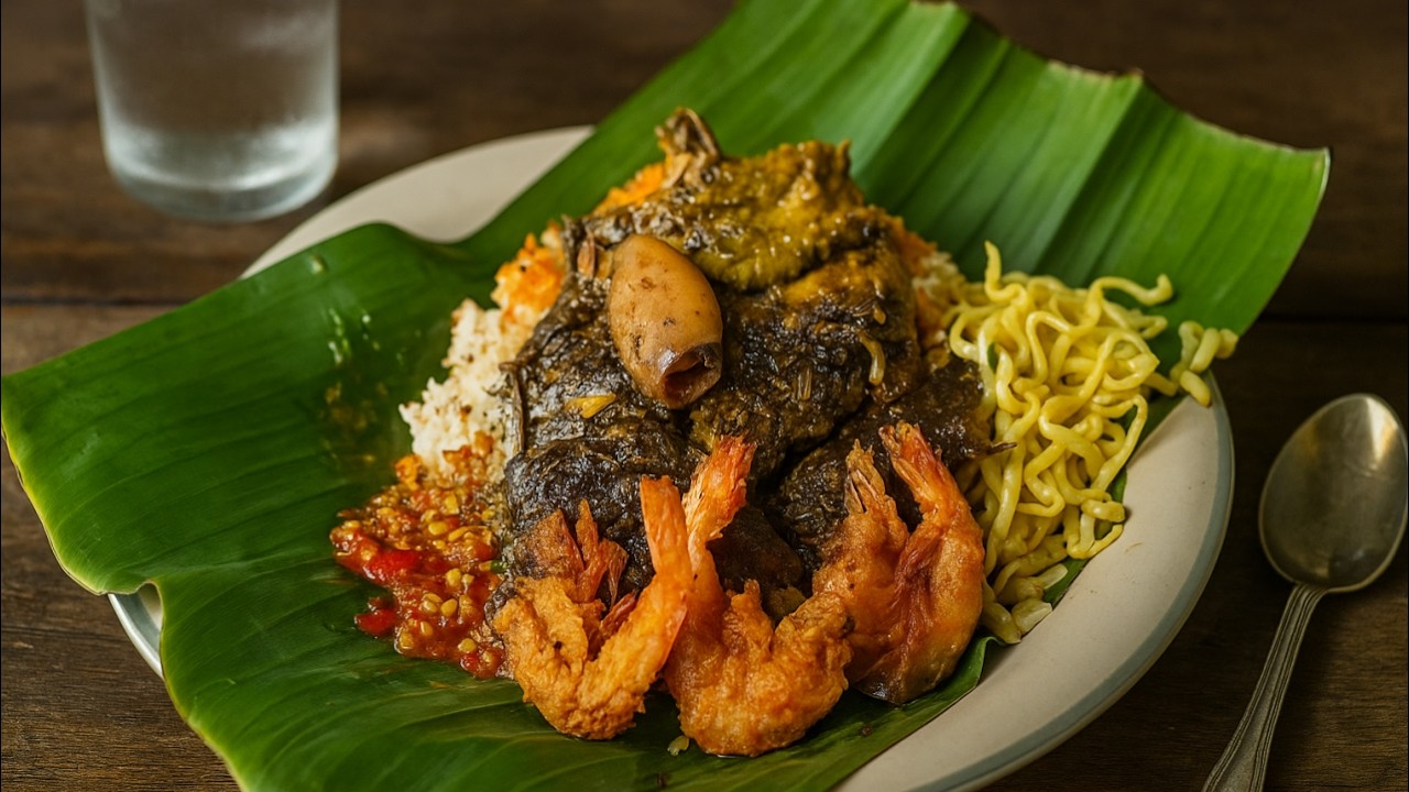 NASI MADURA BU SHOFIYAH 23 RIBU PORSI MELIMPAH