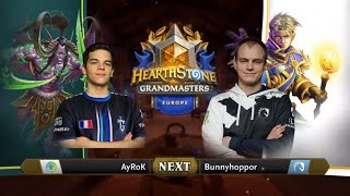 AyRoK vs Bunnyhoppor - Relegation - Hearthstone Grandmasters Europe 2020 Season 2 - Playoffs