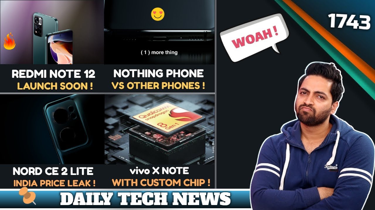 Redmi Note 12 Launch😮,Nothing vs Smartphone,POCO Cricket Carnival😍,Nord CE 2 Lite India Price👍