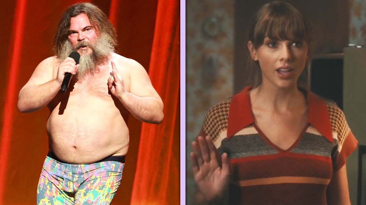 Jack Black covers Taylor Swift in boxer shorts