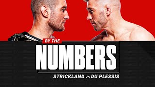 BAD BLOOD! UFC 297 Sean Strickland vs Dricus du Plessis | BY THE NUMBERS