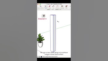 SketchUp new scaling plugin   Curic Scale++