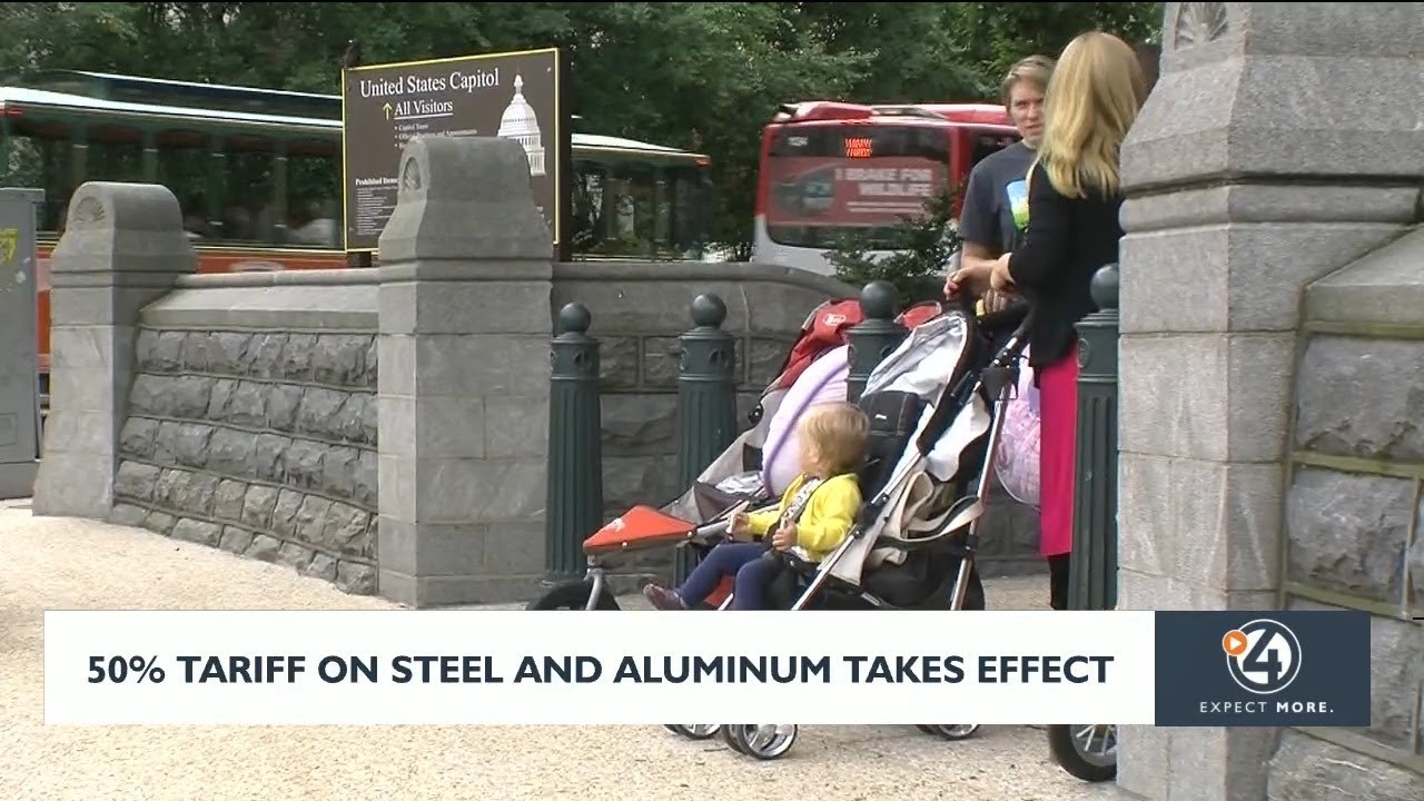 50% tariff on steel and aluminum takes effect