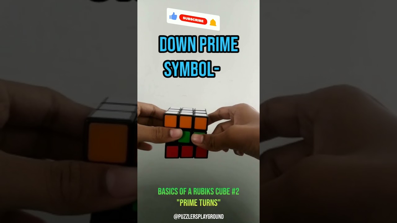 BASICS OF CUBING | Part 2: PRIME TURNS 